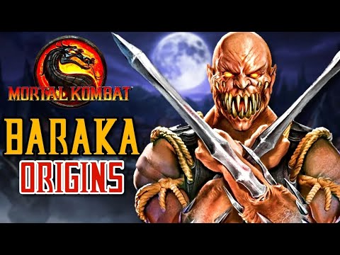 Baraka Origins - A Terrifying Cannibaistic Mutated Warrior With A Troubled Past And Lethal Blades!