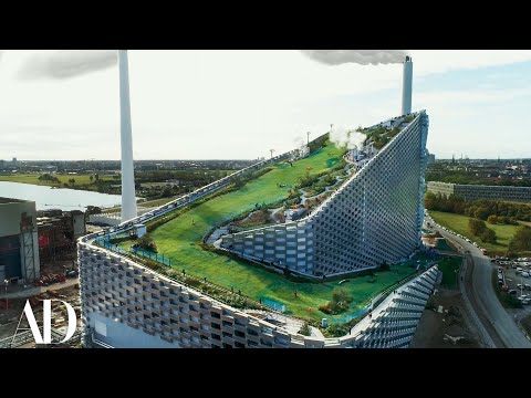 Inside A Sustainable Power Plant With A Ski Slope On Its Roof | Unique Spaces | Architectural Digest
