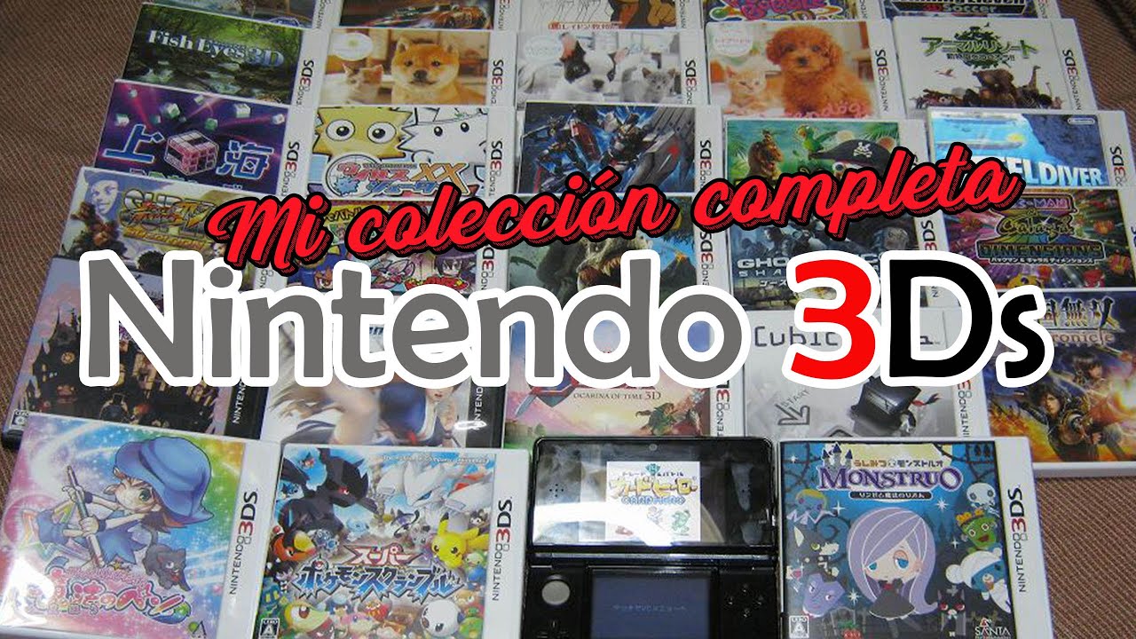 Mi colección completa japonesa de NINTENDO 3DS 🎮 🎮