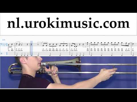 Trombone Leren Spelen Katy Perry - Never Really Over Tablatura um-i-n799