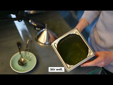 TUTO [EN] - How to make a Green Latte in advance