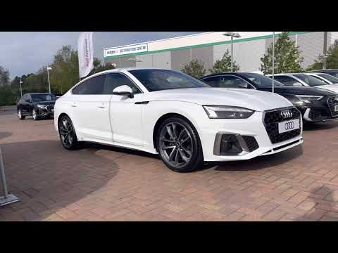 New Audi A5 2.0 TDI 35 S line Sportback S Tronic (s/s) 5dr