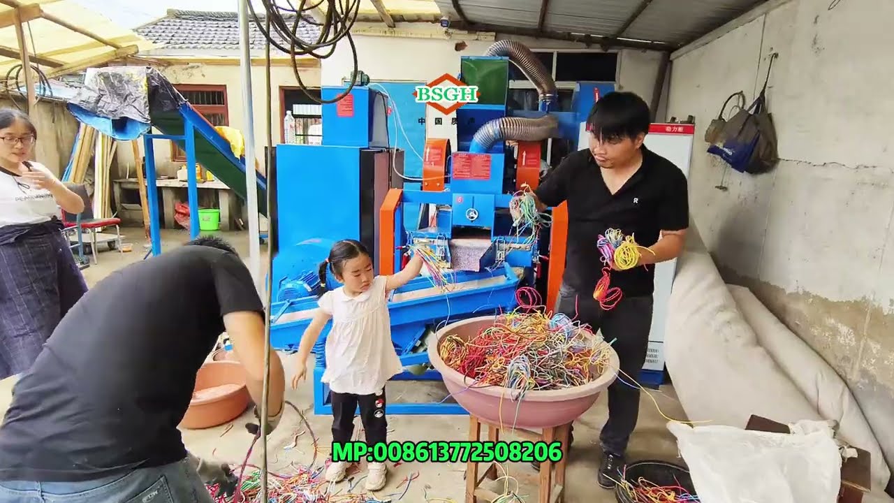 Copper Wire Granulator I Wire Copper Granulator I Mini Copper Wire Granulator Price #littlegirl