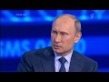 ''Неудобный'' вопрос Венедиктова Путину (Прямая линия 2013) 