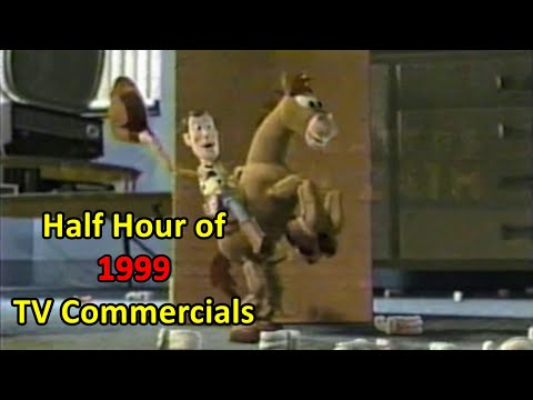 Half Hour of 1999 TV Commercials - 90s Commercial Compilation #9