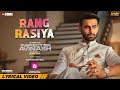 Inspector Avinash Rang Rasiya Lyrical Video Randeep Hooda Prateeksha Srivastava Shivang Mathur