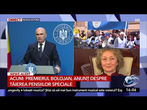 Bolojan: Săptămâna viitoare, angajarea răspunderii pe pensiile speciale