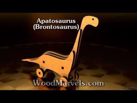 Apatosaurus (Brontosaurus): 3D Assembly Animation (720HD)