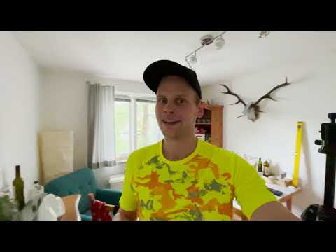 Küche Makeover - Abkleben und Streichen mit der Anleitung eines Meister Raumausstatter