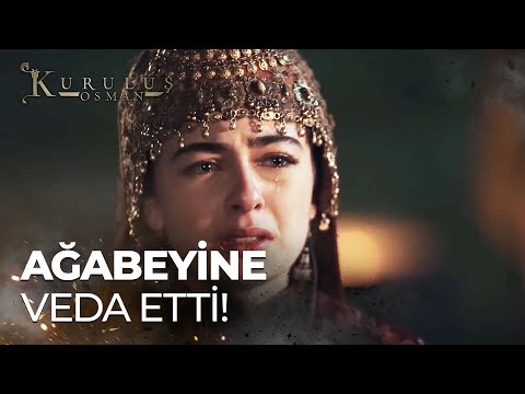 Fatma Hatun bids farewell to her brother with tears - Establishment Osman