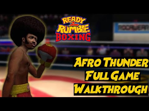Ready 2 Rumble - Championship Mode - Afro Thunder Walkthrough -    Longplay - Gameplay