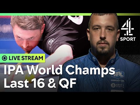 Live Pool | Last 16 & QF | Day Session | IPA World Championships 2023