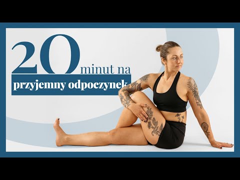 20 min - ŁAGODNA JOGA dla każdego | POZIOM ★☆☆☆