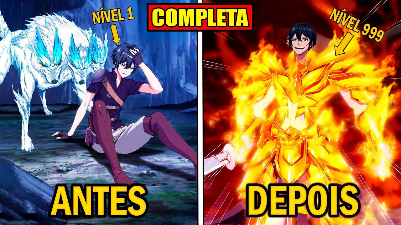 (Completa) Perdedor Entra Em Um Novo Mundo E Se Torna Um Espadachim De Nível 999 | Resumo Manhwa