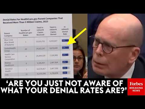 Barragan Pulls Up UnitedHealth Group's Claim Denial Rates To CEO's Face—Then A Testy Exchange Ensues