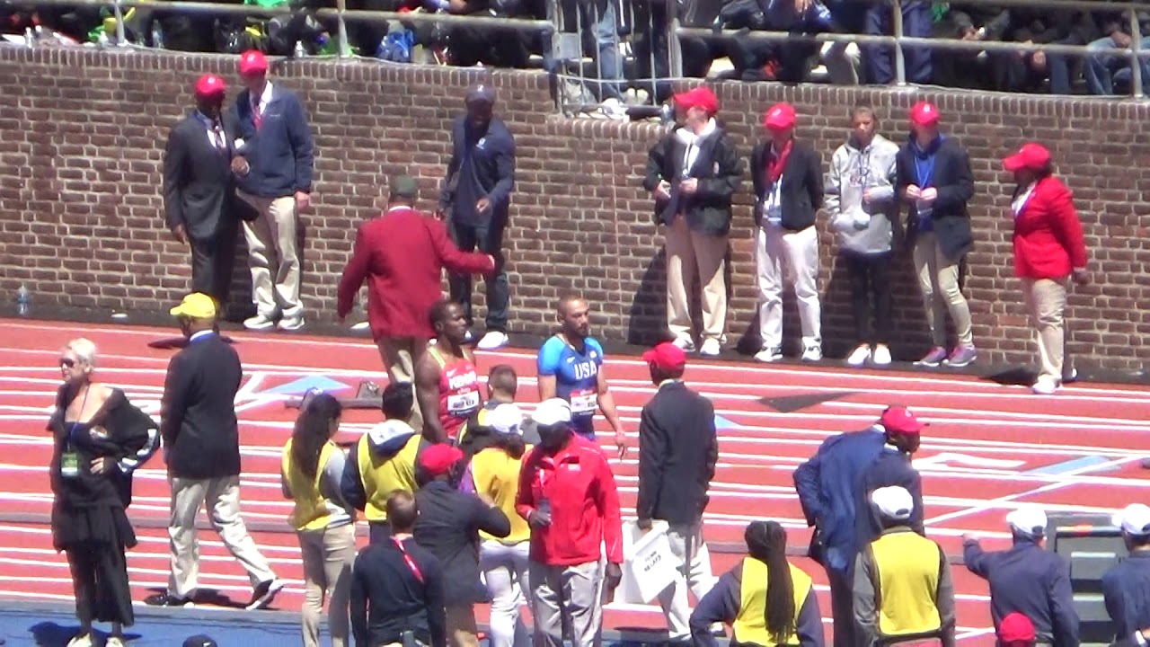 The Penn Relays- USA vs. the World Men 4x100 Meter Relay 4-27-2019