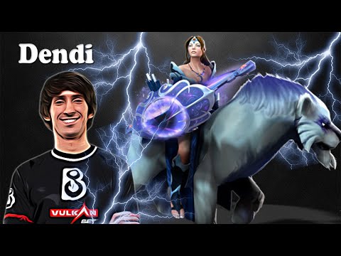 Dendi - Mirana Offlane with Zai Outworld Destroyer vs Matumbaman Lycan | Dota 2 7.28b Gameplay