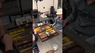 Erik Seidel is here!   #Backgammon #mochybackgammon #tavla #tavli #sheshbesh