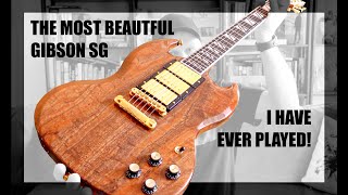 Video thumbnail for Sweetwater Exclusive SG Supreme Koa Top w/ Sugarbuckers! Runthrough and Sound Test! by Company Grip Guitar