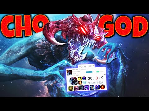 Meet CHO'GOD With 66% Win Rate in Master Elo 🔥 LEARN HOW TO PLAY CHOGATH 🔥 BEST Cho'Gath Build Guide