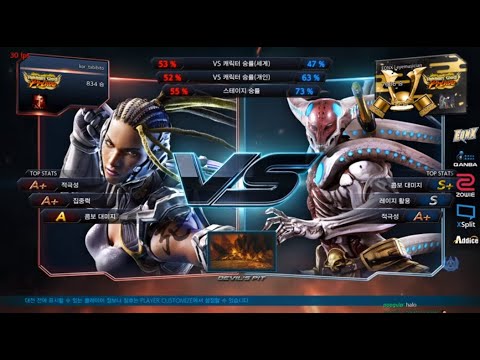 Tekken 7 tabibito (M raven) VS eyemusician (yoshimitsu)