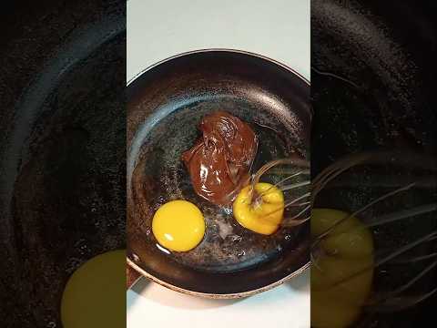 brownie in a pan in 5 min ✨🍫???#shorts