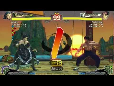 Jiban (Rose) vs Ryukichikun (Fei Long) - AE 2012 Ranked Match *720p HD*