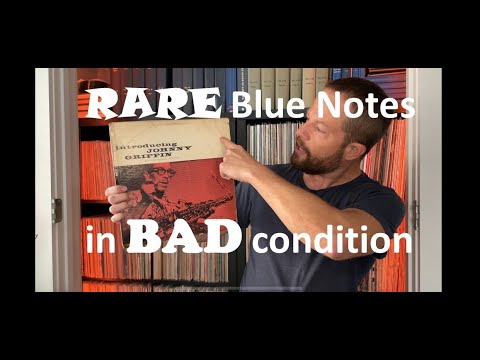 RARE blue note records in BAD condition