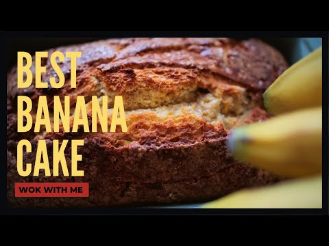 The BEST Banana Cake I've tried 😋. Make this recipe instead of throwing away your overripe bananas!
