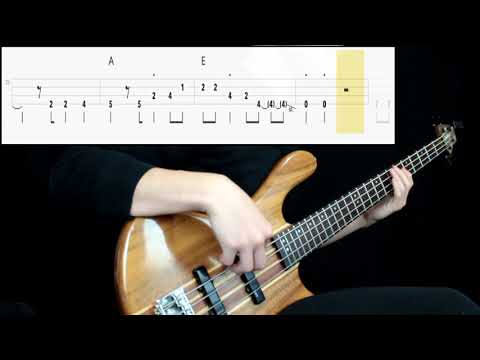 America - Sister Golden Hair (Bass Cover) (Play Along Tabs In Video)
