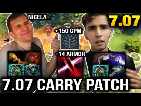 Arteezy VS Sumail - 7.07 Patch Is For Carry Dota 2 Dueling Fates