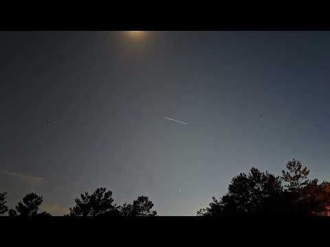 2022 06 05 International Space Station Pass from DeLand Florida