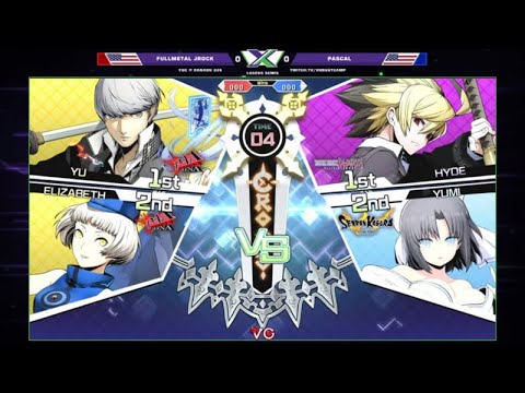 F@X 336 BBTAG - Fullmetal Jrock Vs. Pascal BlazBlue: Cross Tag Battle Losers Semis