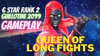 MCOC 6 STAR RANK 2 GUILLOTINE 2099 | Gameplay and Damage showcase | in Longer fights  #mcoc #