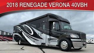 A preview image of the linked video showcasing 2018 Renegade Verona 40VBH