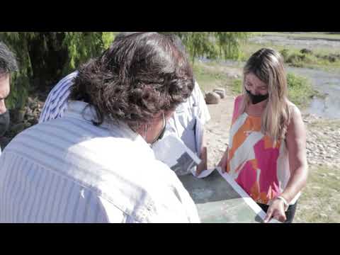 Vaqueros: El Gobernador recorrió la zona donde se construirá el nuevo puente