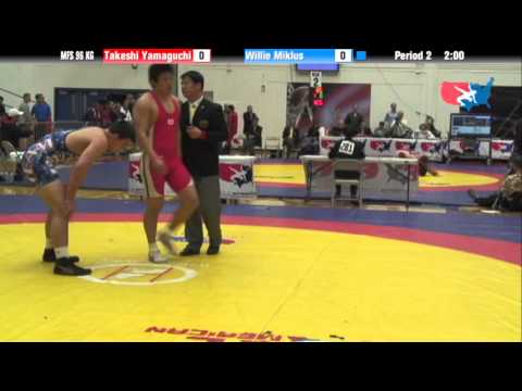 96 KG QF - Takeshi Yamaguchi JPN vs Willie Miklus OTC