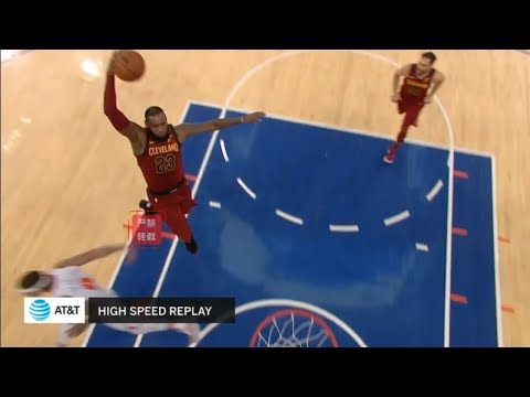 Michael Beasley Ran Away So fast From A LeBron James Dunk