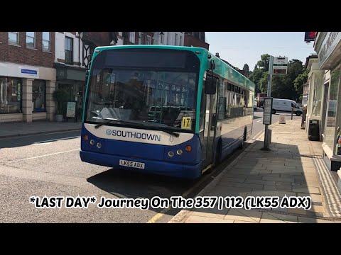 *LAST DAY + COMMON* Journey On The 357 | 112 (LK55 ADX) | Dennis Dart SLF / East Lancs Myllenium