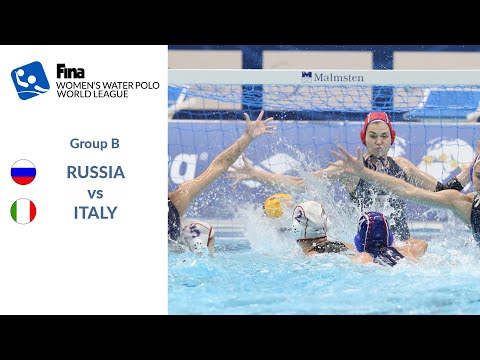 Re-LIVE: RUSSIA vs ITALY: Women's Water Polo World League 2022