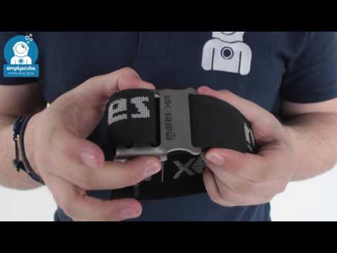 MARES XR Drysuit Inflation Mounting Band -  www.simplyscuba.com