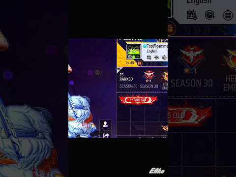 Omg😱 Get 6 Years Old Title | Freefire and Freefire Max #freefire #short #viral #6year