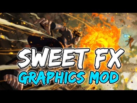 GRAPHICS MOD (SweetFX) Gameplay Comparison | Naruto Shippuden Ultimate Ninja STORM 4