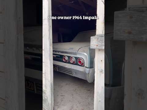 Thumbnail for Original paint and interior! 1964 Impala on Hagertys channel #classiccar #cars #impala  #barnfind by Car