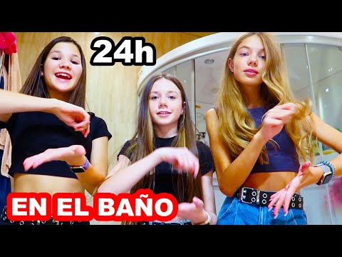 24 HORAS EN EL BAÑO | TERMINA MAL, SE ENFADAN MUCHO | Daniela Golubeva