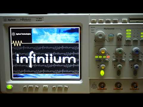 Agilent Infiniium 54845A Oscilloscope Boot