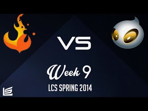 NA LCS 2014 Spring W9D1: Curse vs Dignitas Highlights