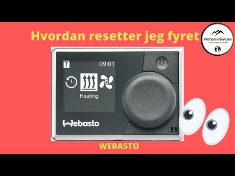 Hvordan resettes WEBASTO Dieselfyr