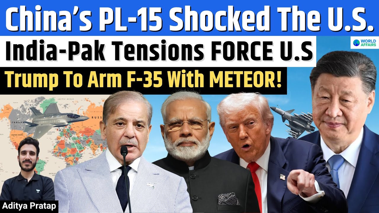 US-India Relations Collapse? Pakistan’s Influence Questioned | Meteor Missile Integration On F-35