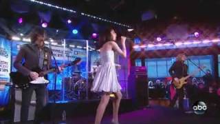 Selena Gomez &amp; The Scene- More - Live - On Good Morning America (HD) 11/02/10